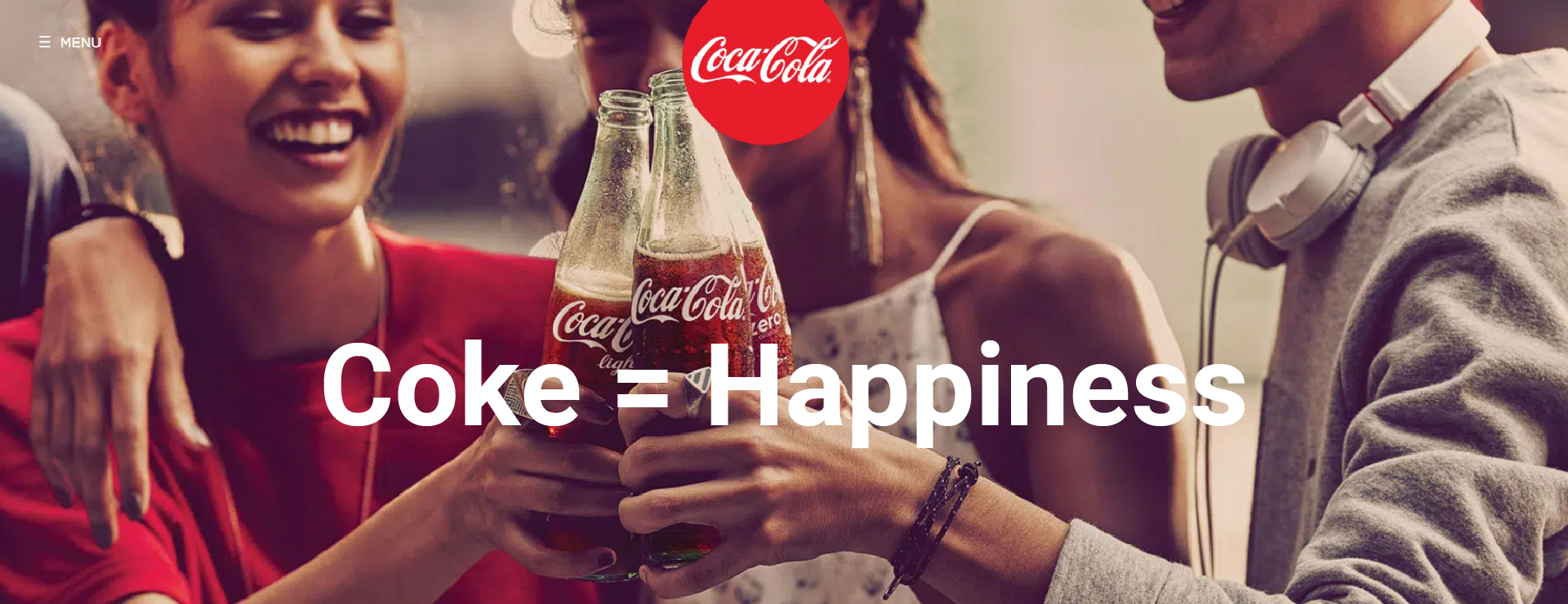 Coke Brand is Happiness