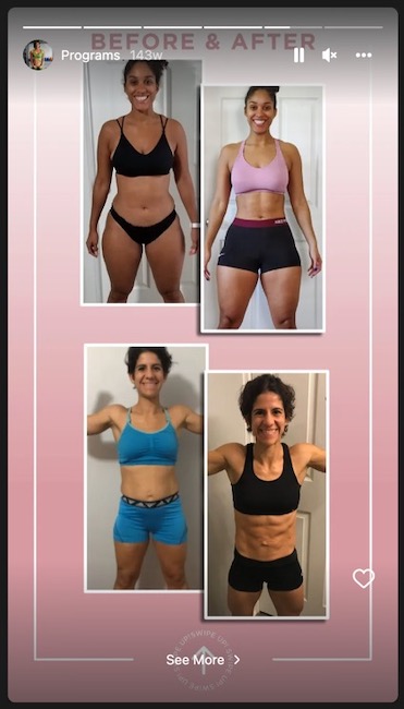 Fitness Instagram Story Idea 4