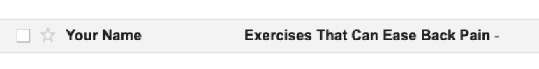 Fitness Sales Funnel - Email 2