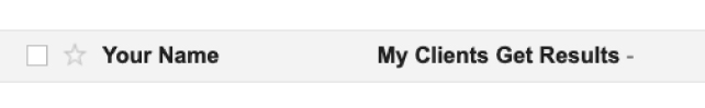 Fitness Sales Funnel - Email 3