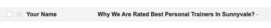 Fitness Sales Funnel - Email 4