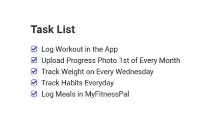 Hold Personal Training Clients Accountable - Tip 2