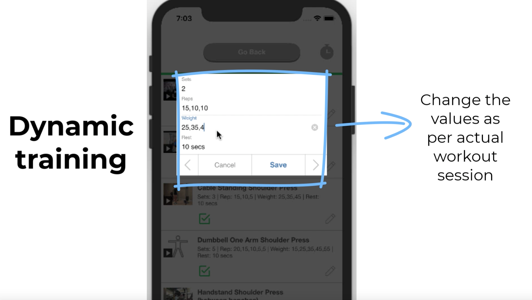 In Person Training Session