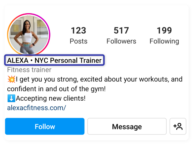 fitness journey instagram name ideas