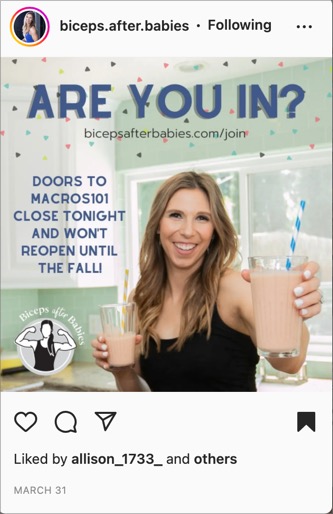 Instagram Fitness Content Idea 6