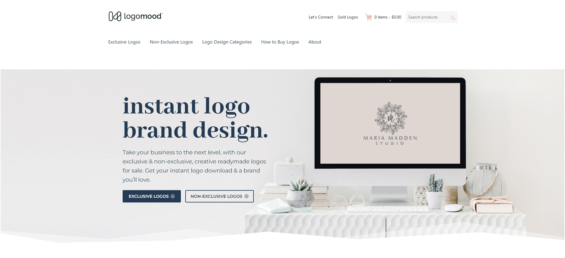 Logo Mood - Fitness Website Logo Design Website