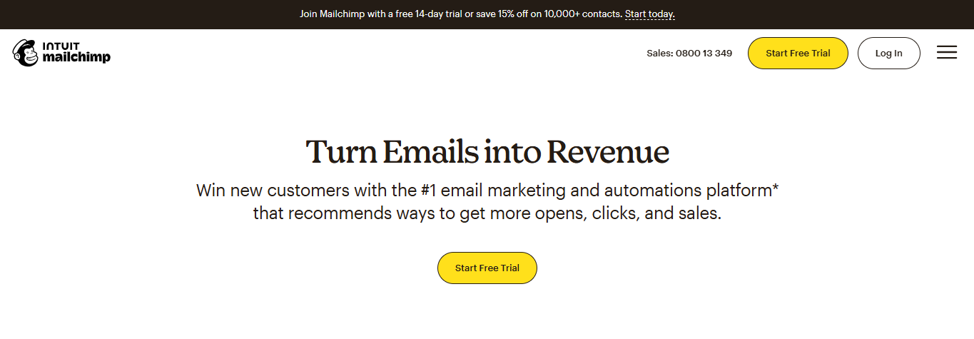 app for personal trainers Mailchimp