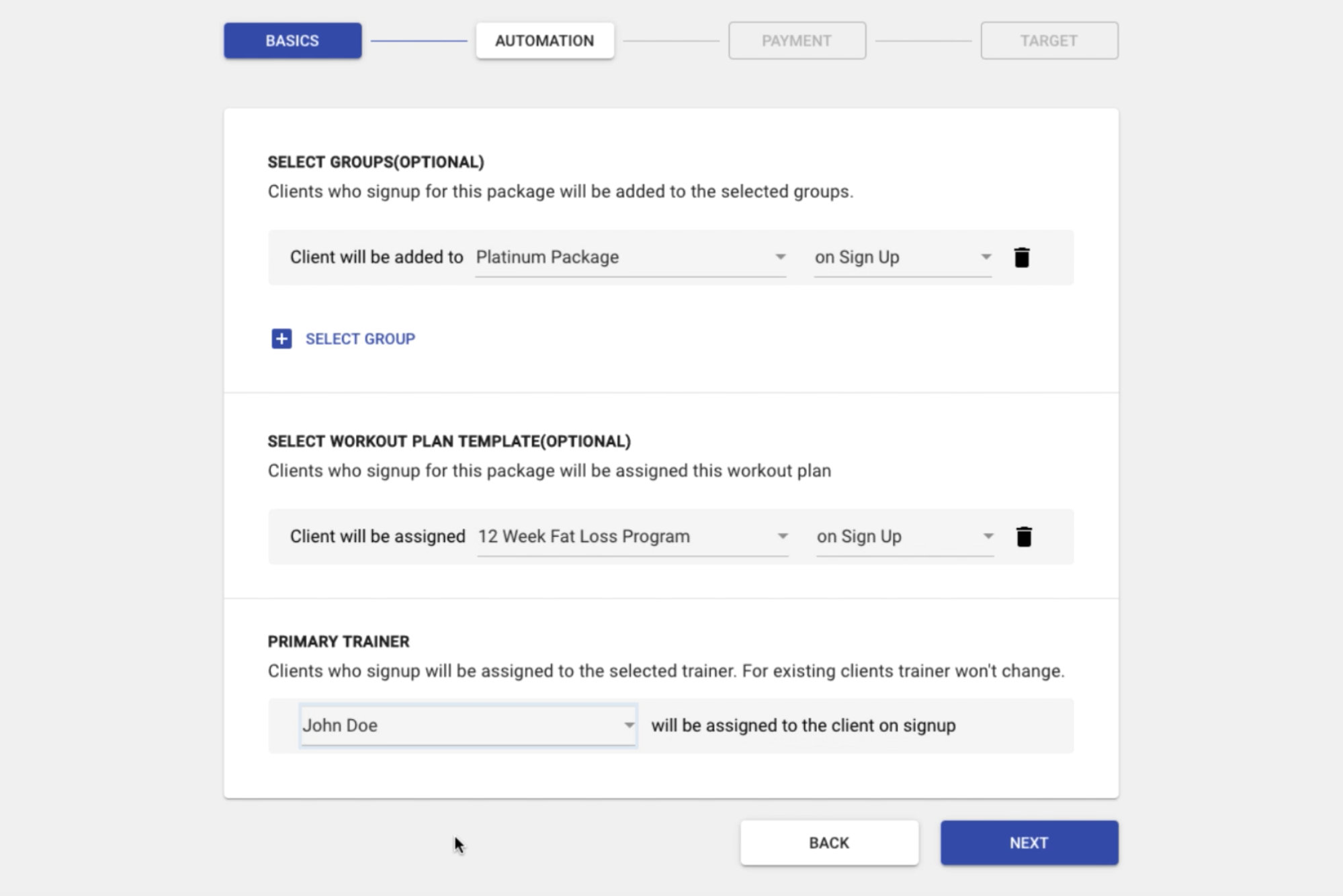 Payments