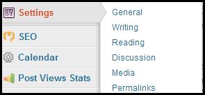 Wordpress options