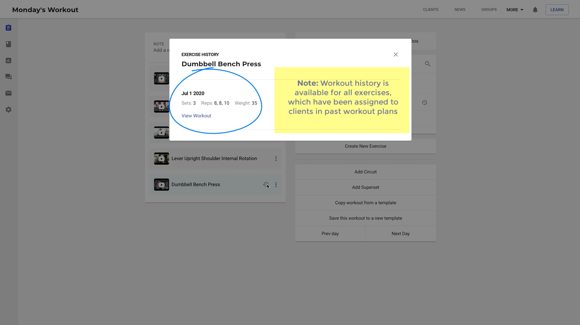 Build a Personalised Workout Plan