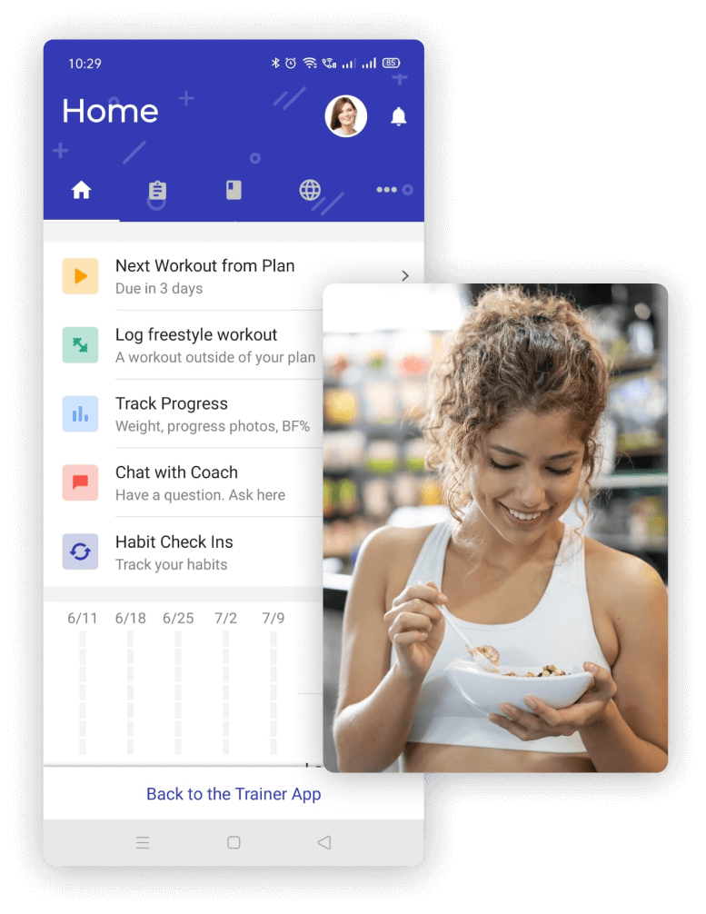 Sell Workout Programs Online - Client App