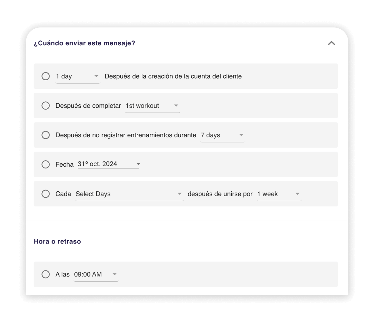 Software de coaching nutricional: entrenamiento bajo demanda